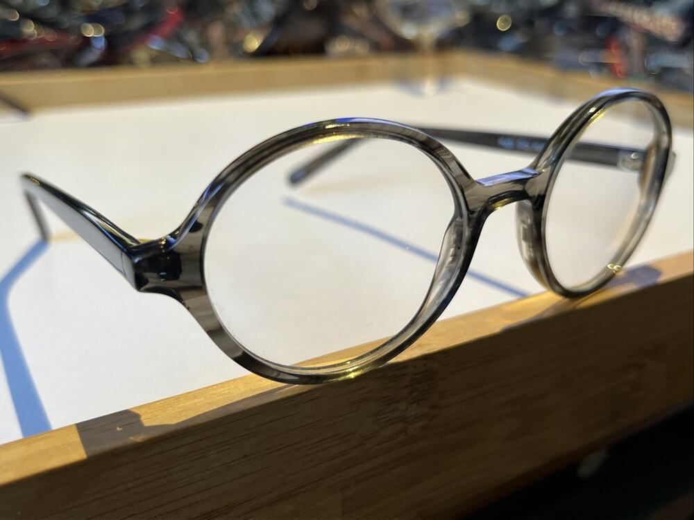 Fetch Eyewear Hugo Gray Horn 46-19-140 Tortoise Eyeglasses Frames Only